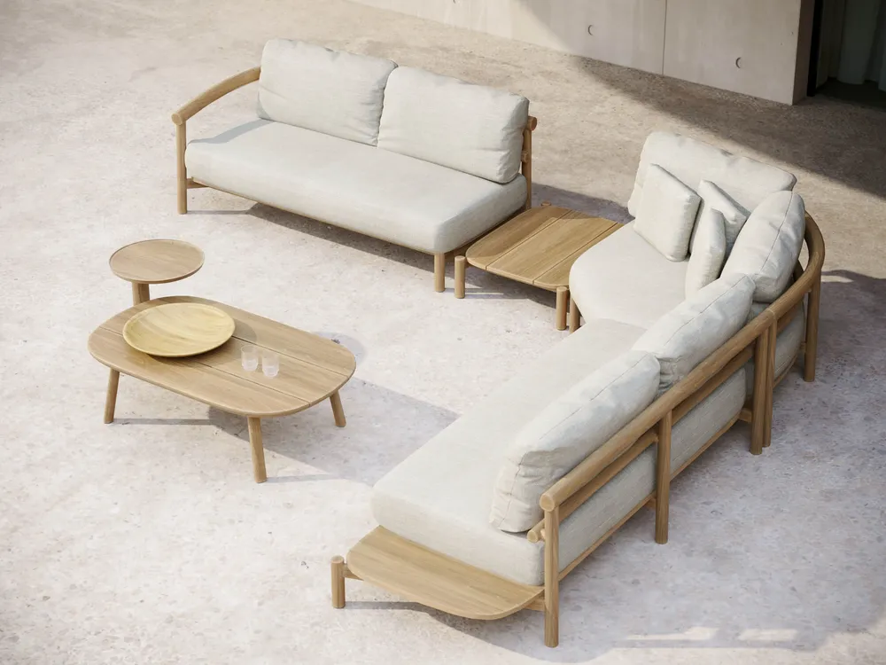 Canapés de jardin - Set d'angle Lyora - SNOC