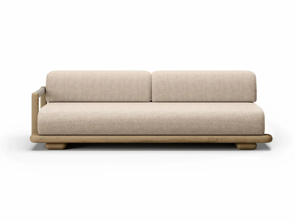 Lawn sofas   - Caleo-natural Modular Set - SNOC
