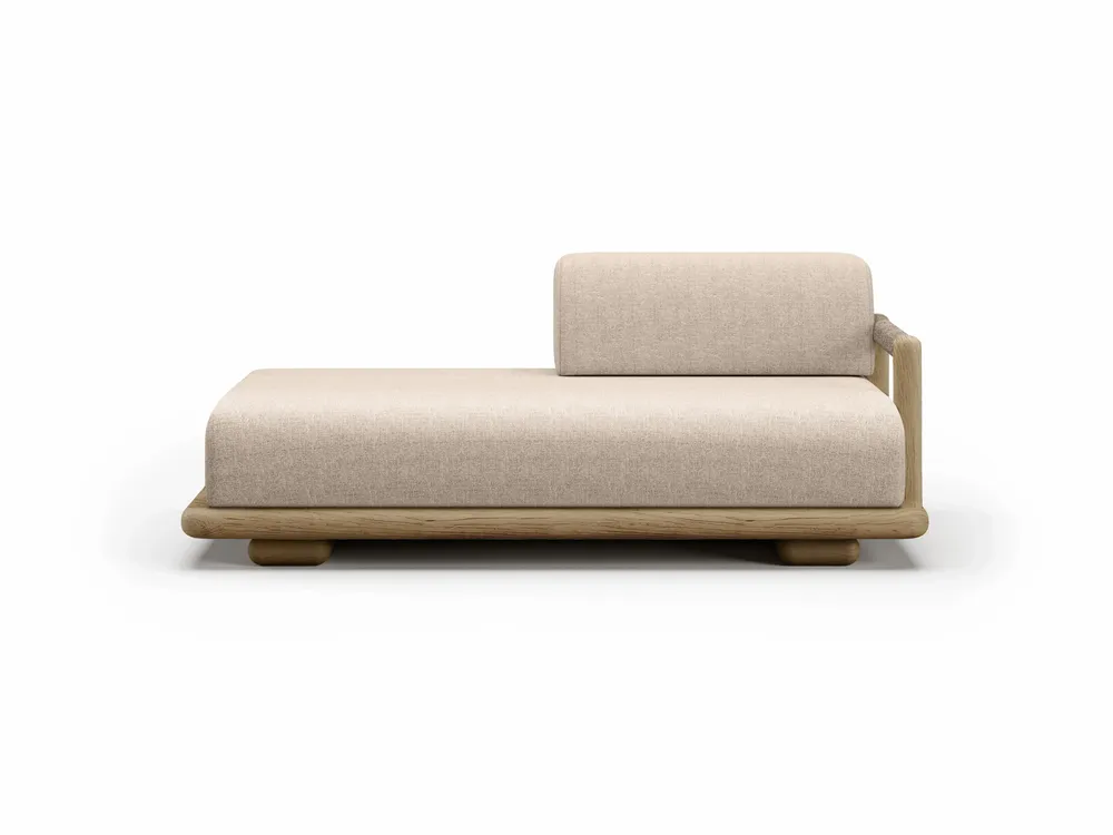 Lawn sofas   - Caleo-natural Modular Set - SNOC