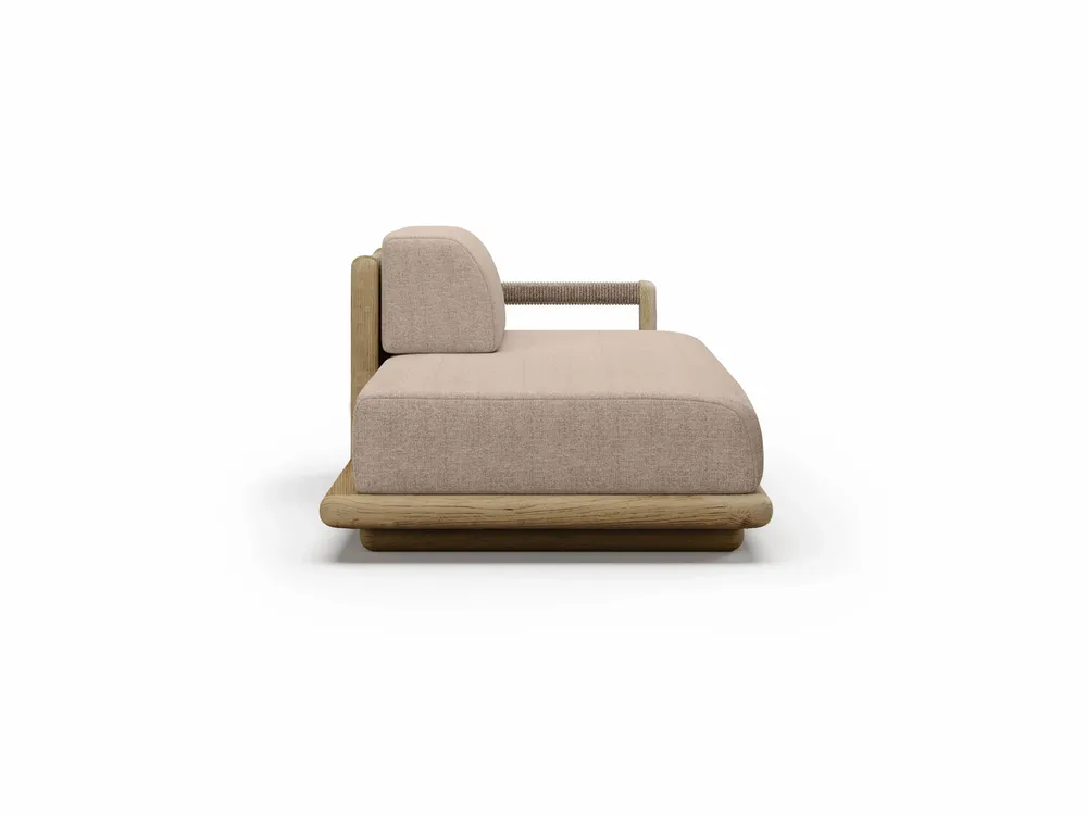 Lawn sofas   - Caleo-natural Modular Set - SNOC