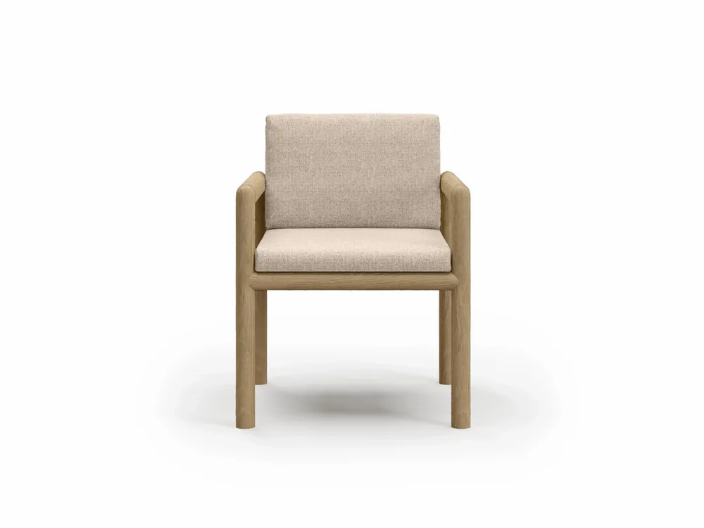 Lawn tables - Caleo-natural Dining Set - SNOC