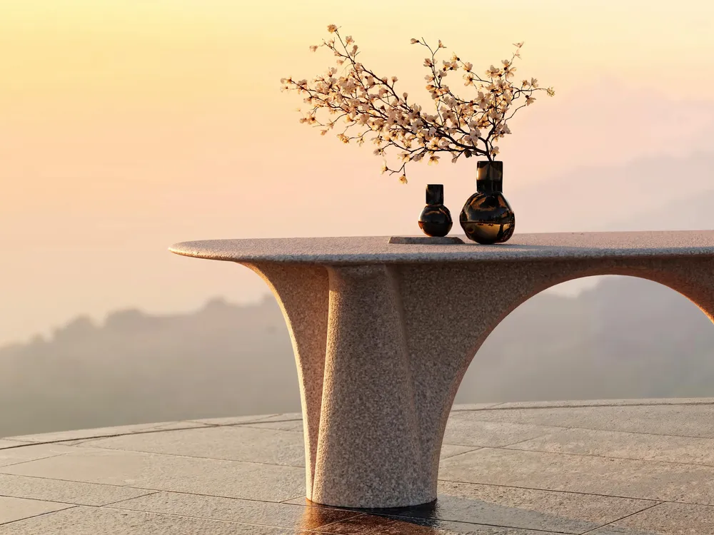 Tables de jardin - Table de salle à manger Savio-ash - SNOC