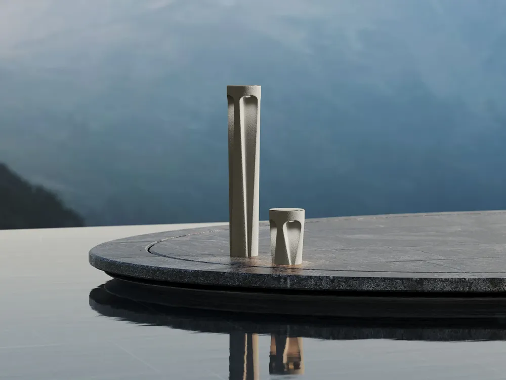 Outdoor table lamps - Savio-ash S Size Lighting - SNOC