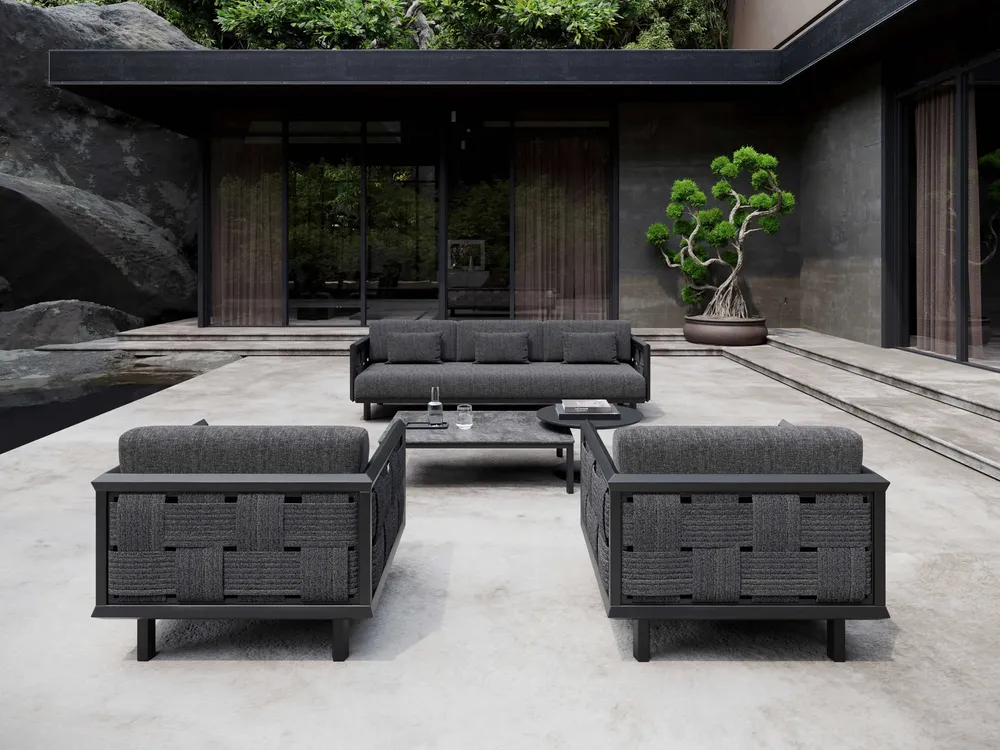 Canapés de jardin - Ensemble de salon Éclat-nightfall - SNOC