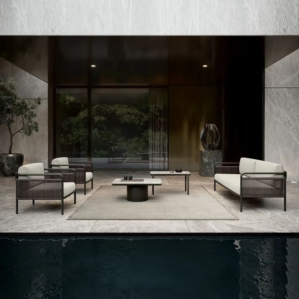 Canapés de jardin - Ensemble de salon Link-terra - SNOC