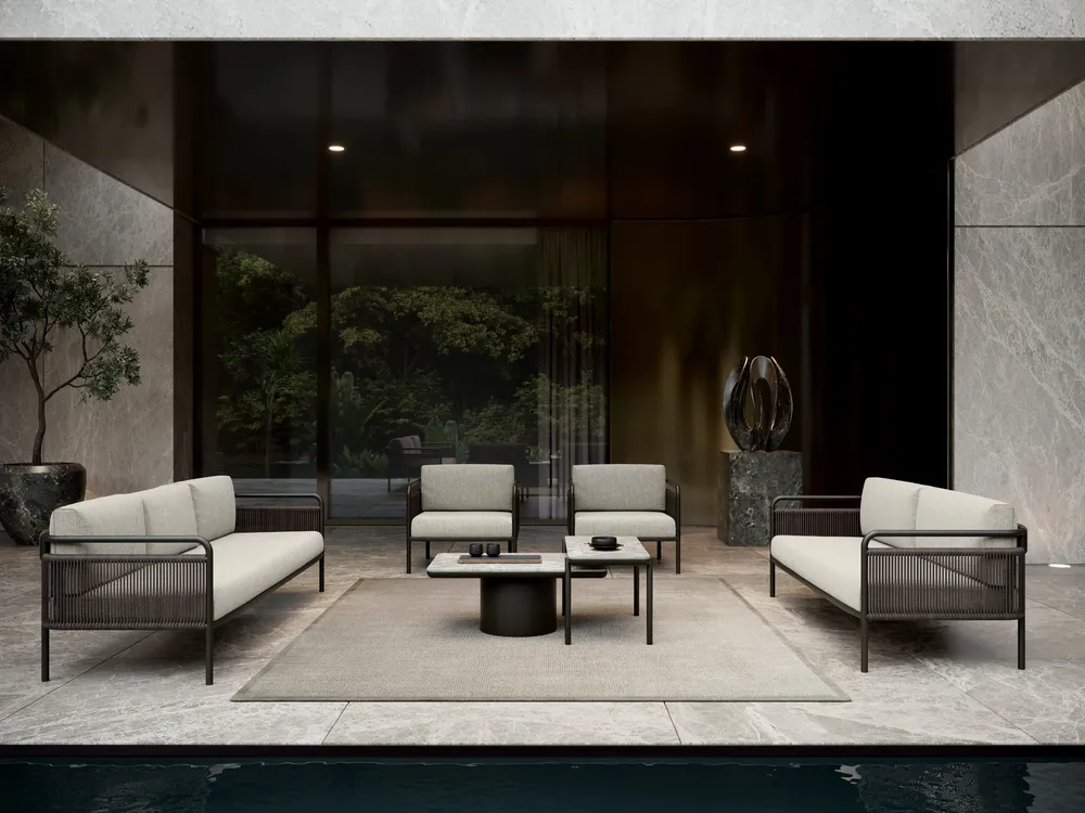 Canapés de jardin - Ensemble de salon Link-terra - SNOC