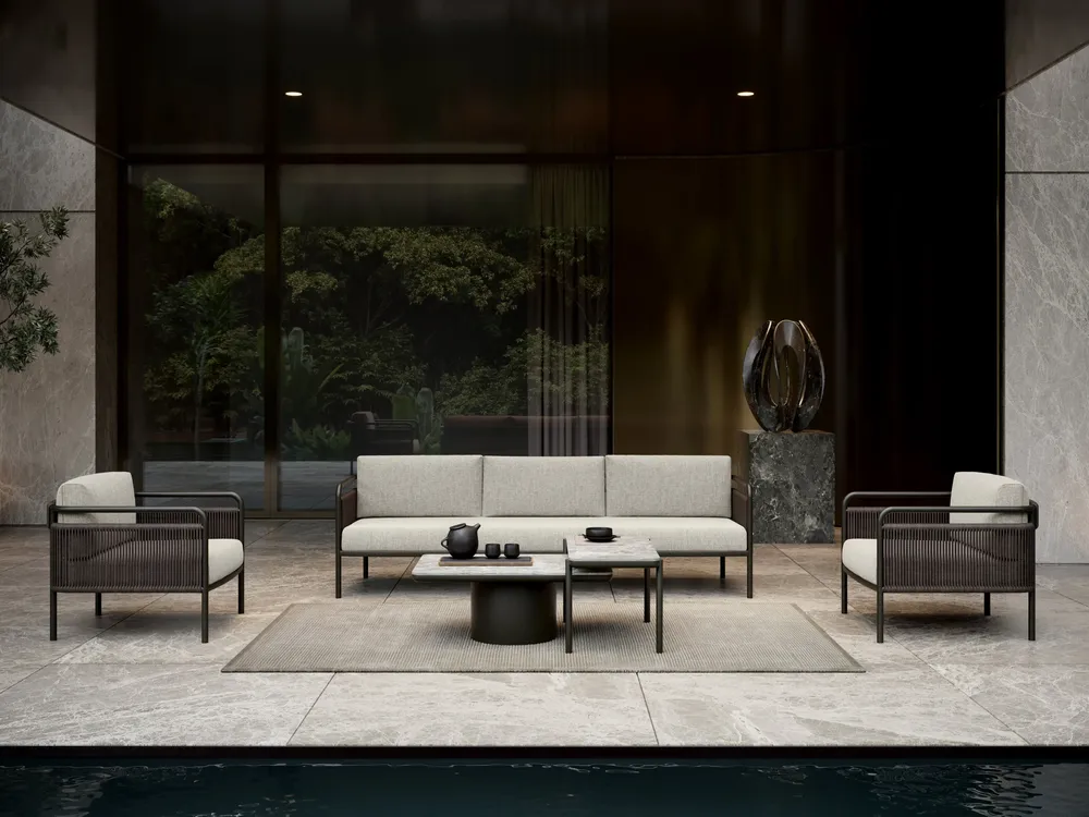 Canapés de jardin - Ensemble de salon Link-terra - SNOC