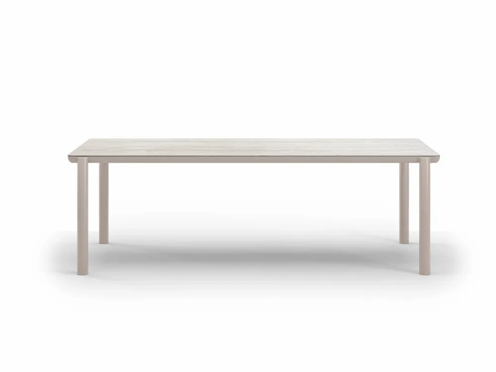 Tables de jardin - Ensemble de salle à manger Link-bisque pour 8 - SNOC