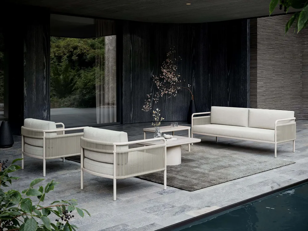 Canapés de jardin - Ensemble de salon Link-bisque - SNOC