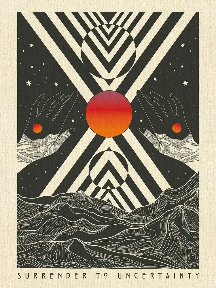 Poster - Inktally Collection - BLUE SHAKER