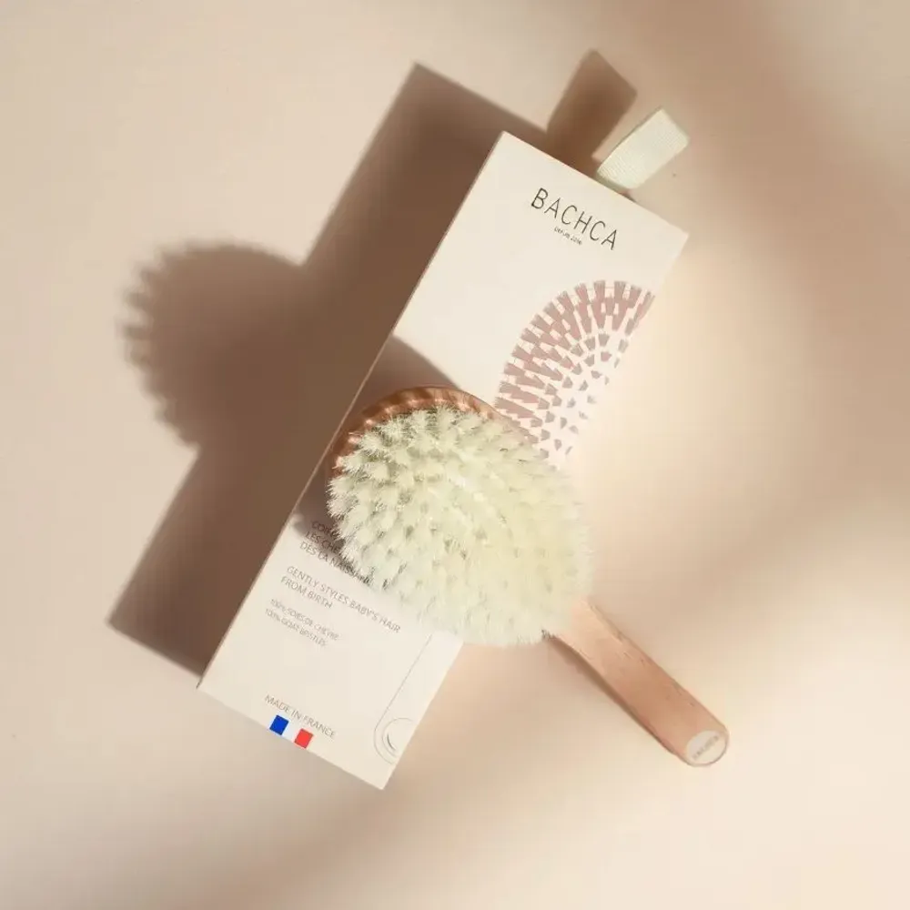 Hair accessories - 100% Goat Baby Care Brush Made in France - BACHCA