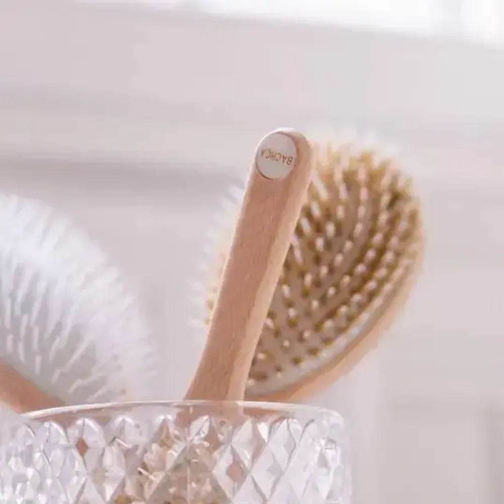 Hair accessories - Boar/Nylon Care & Shine Brush Made in France - BACHCA