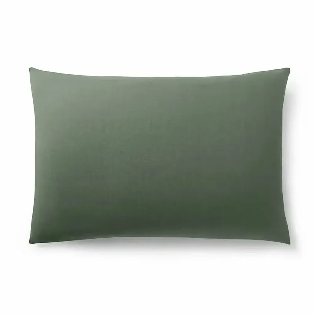 Bed linens - 100% Cotton Pillowcase 50 x 70 cm Rosemary - COTON PUR