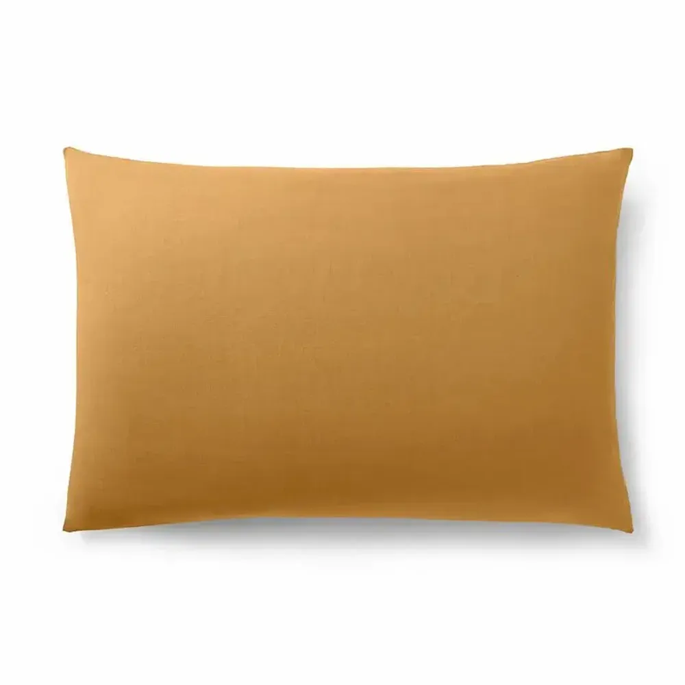Bed linens - 100% Cotton Pillowcase 50 x 70 cm Honey - COTON PUR
