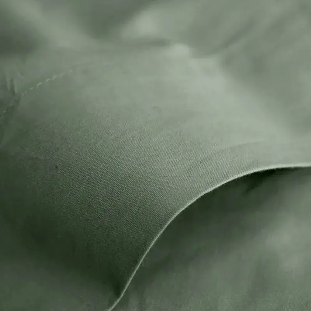 Bed linens - 100% Cotton Flat Sheet 180 x 290 cm Rosemary - COTON PUR