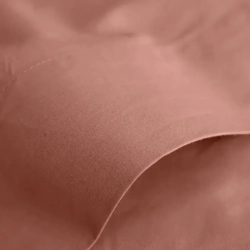 Linge de lit - Drap Plat 100% Coton 240 x 300 cm Vieux Rose - COTON PUR