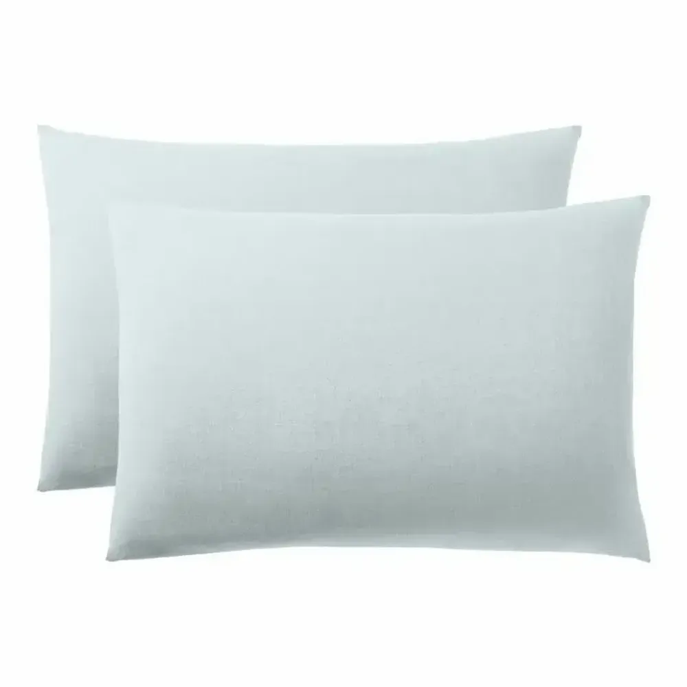 Bed linens - 100% Cotton Pillowcase 50 x 70 cm Mint - COTON PUR