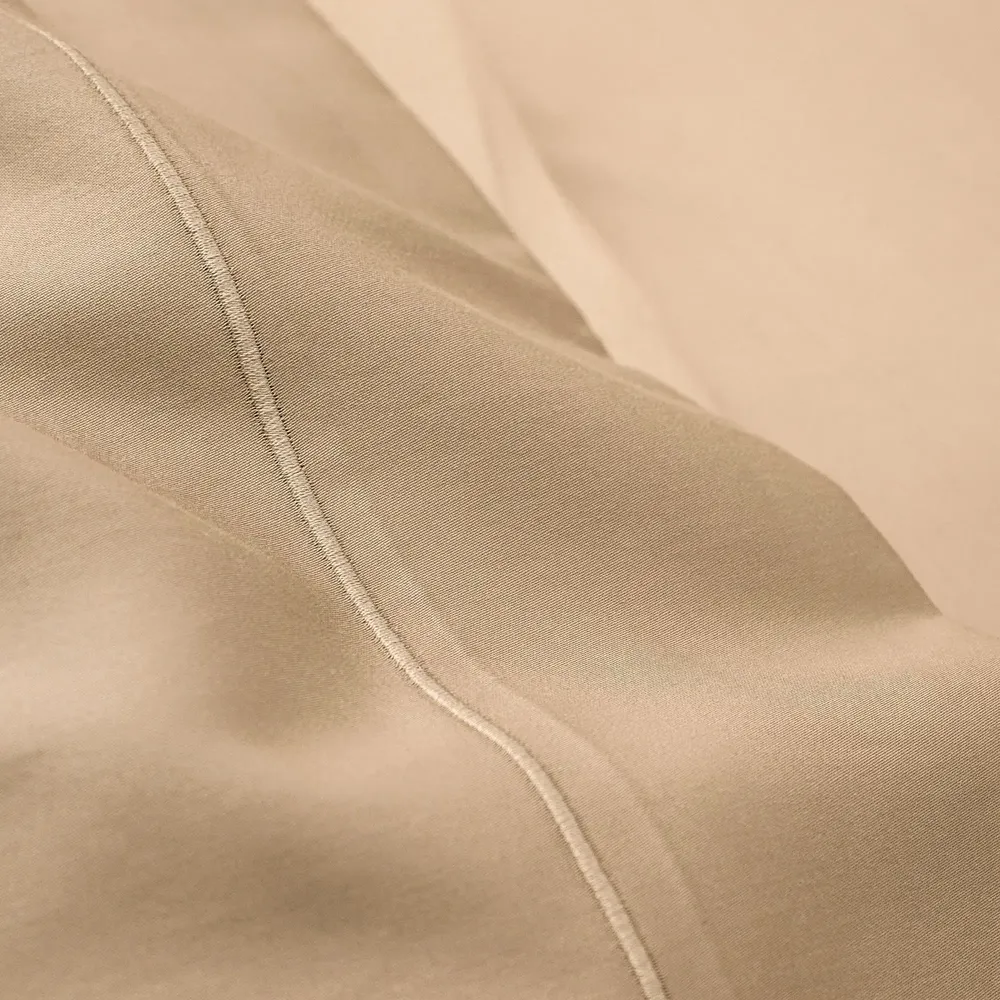 Bed linens - Percale Flat Sheet 240 x 300 cm Pure Combed Cotton Long Fibers 80 Threads/cm² Linen - COTON PUR