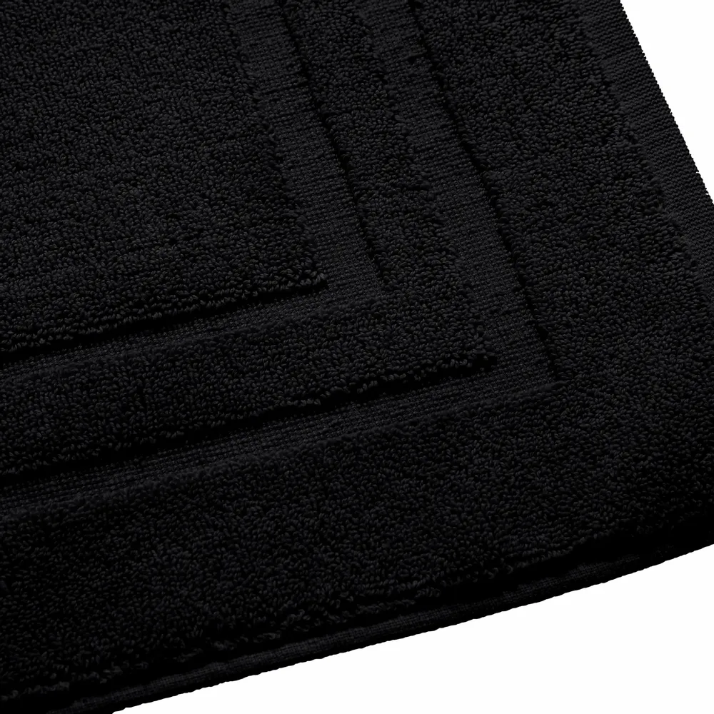 Other bath linens - "Spa" Bath Mat 100% Cotton 50 x 80 cm Truffle - COTON PUR
