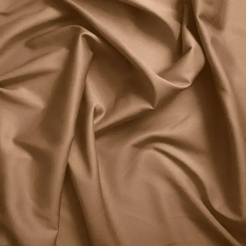 Bed linens - 100% Cotton Duvet Cover 140 x 200 cm Taupe - COTON PUR