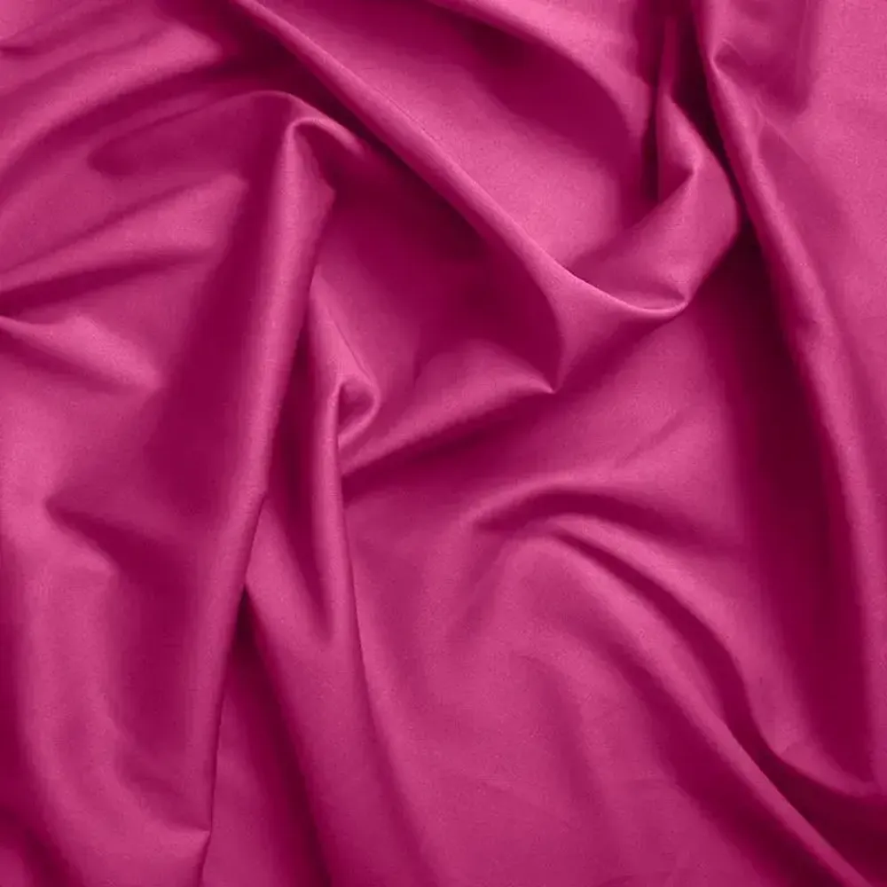 Bed linens - 100% Cotton Duvet Cover 260 x 240 cm Magenta - COTON PUR