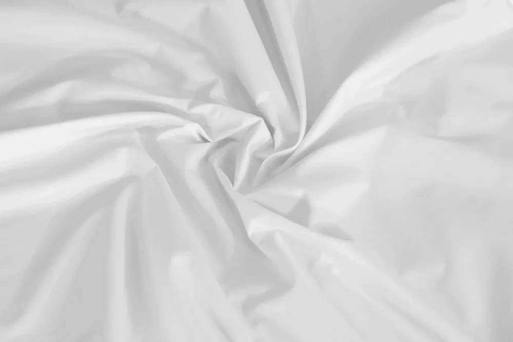 Linge de lit - Taie de traversin Percale 45 x 185 cm Pur Coton Peigné Longues Fibres 80 Fils/cm² Neige - COTON PUR