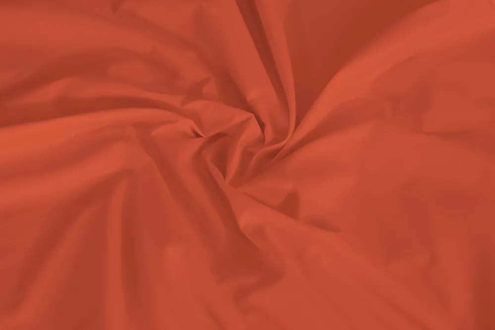 Linge de lit - Taie de traversin Percale 45 x 185 cm Pur Coton Peigné Longues Fibres 80 Fils/cm² Terracotta - COTON PUR