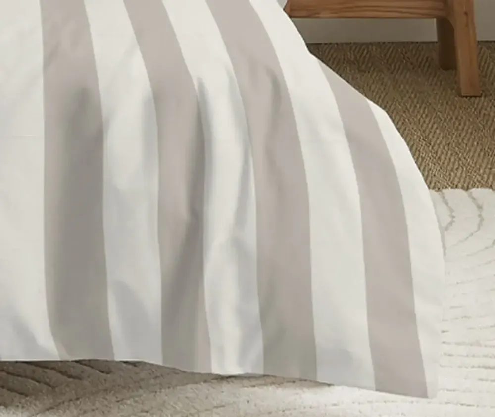Bed linens - Complete Pack Printed Duvet Cover 140 x 200 cm - Fitted Sheet 90 x 190 cm - 100% Cotton 57 Threads - COTON PUR