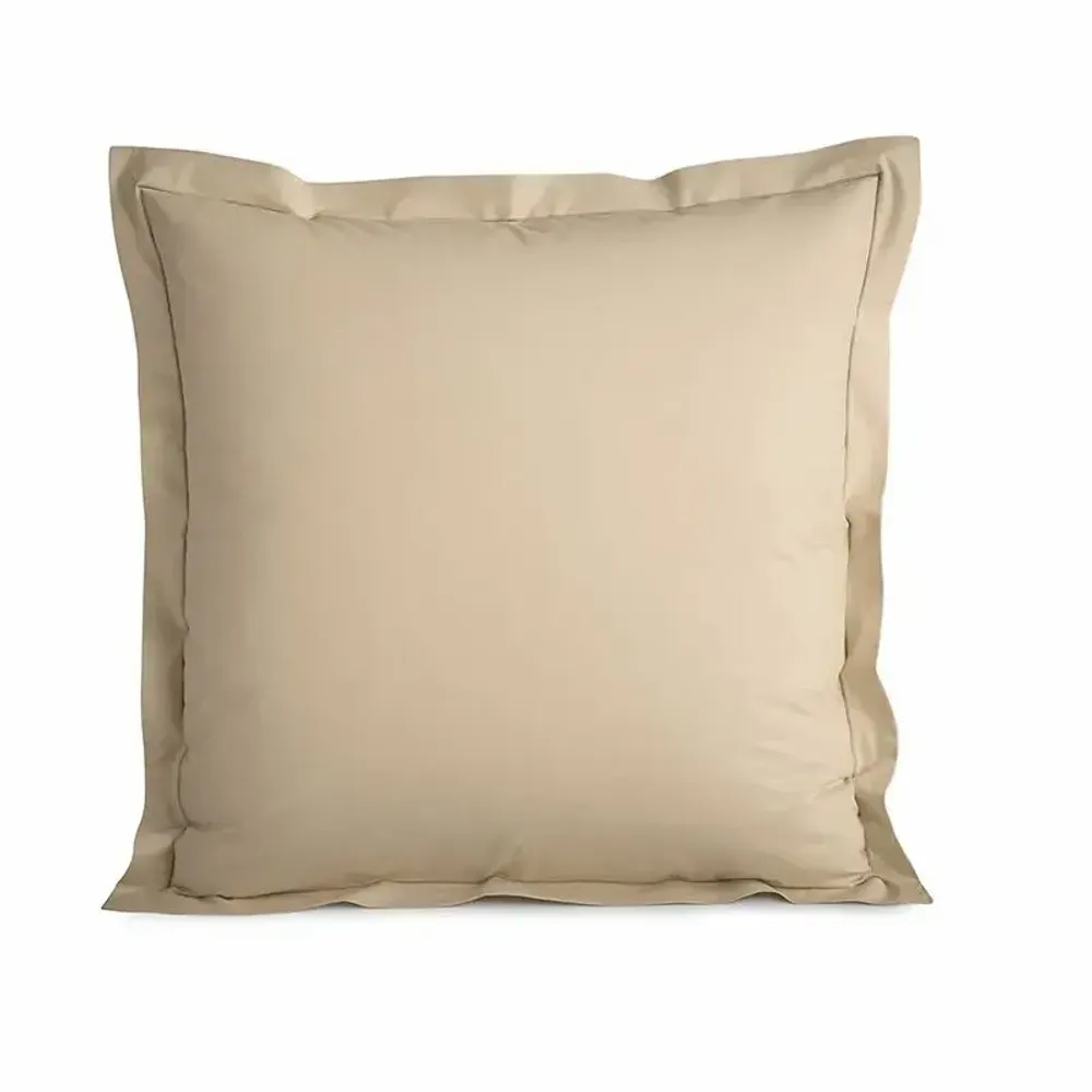 Linge de lit - Taie d'oreiller Percale 65 x 65 cm Pur Coton Peigné Longues Fibres 80 Fils/cm² Lin - COTON PUR