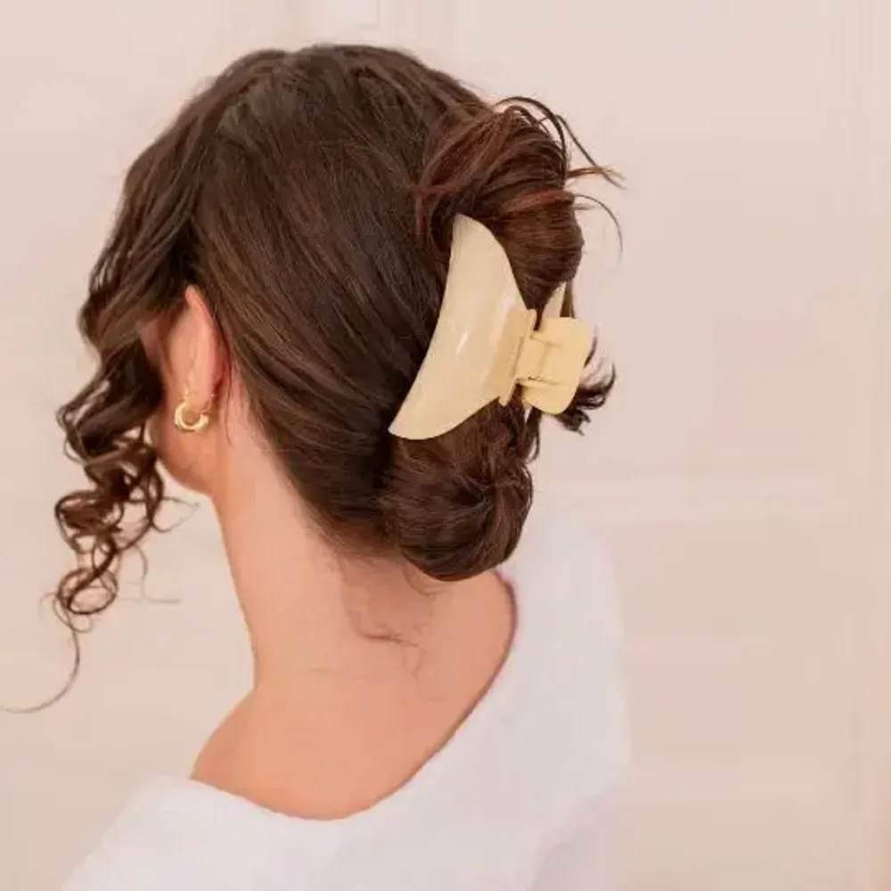 Accessoires cheveux - Grande pince Ivoire - BACHCA