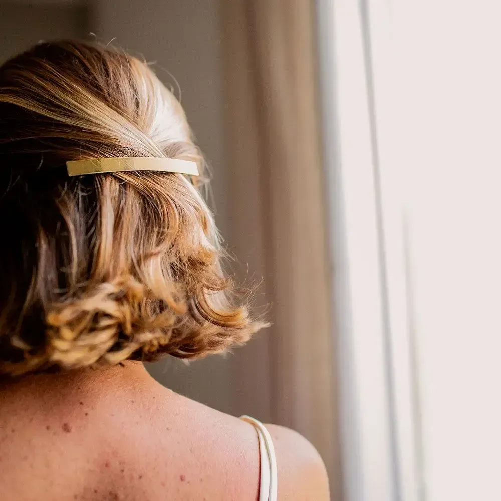 Accessoires cheveux - Barrette dorée - BACHCA