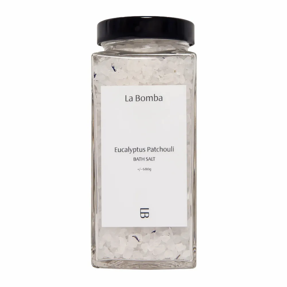 Spa - Bath Salt Eucalyptus Patchouli - LA BOMBA