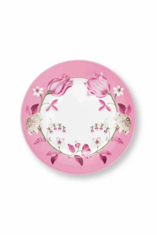 Assiettes au quotidien - Assiette Jolie Tulipe Rose - 23cm - PIP STUDIO