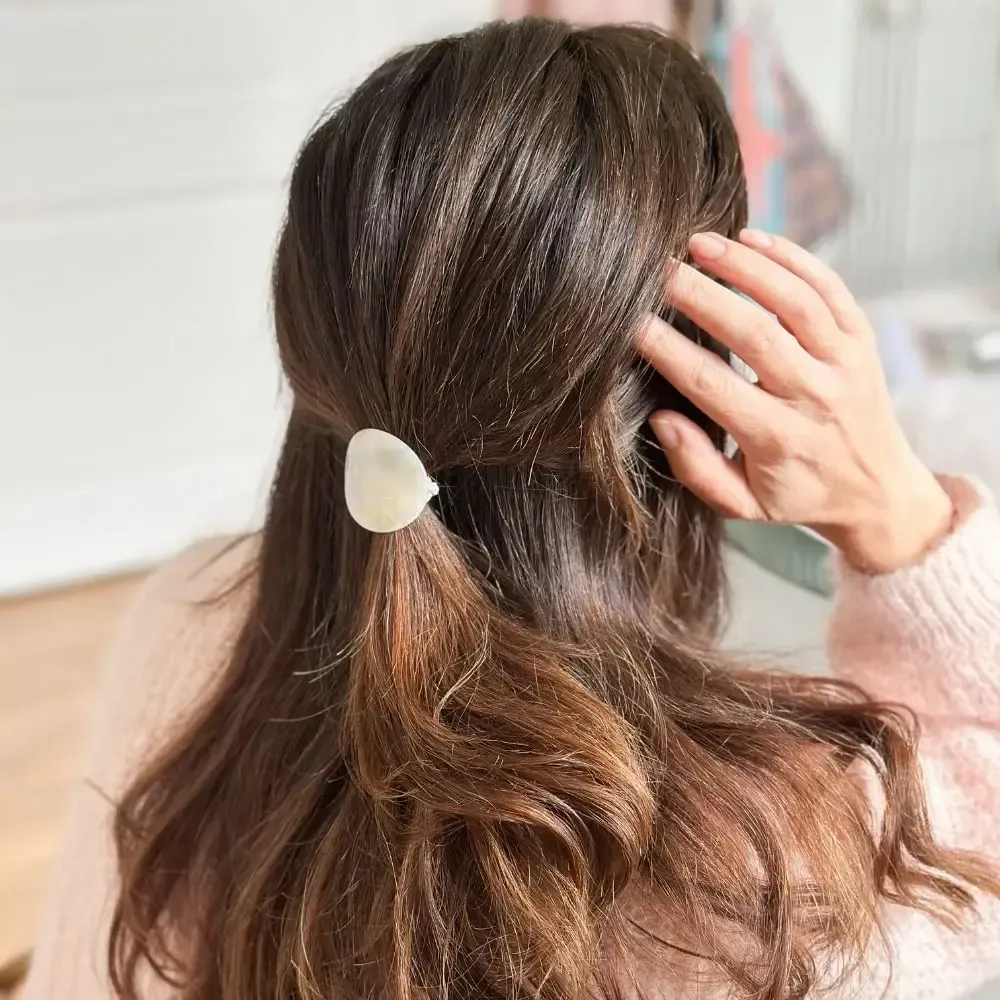 Hair accessories - Mother-of-pearl plate elastic - BACHCA