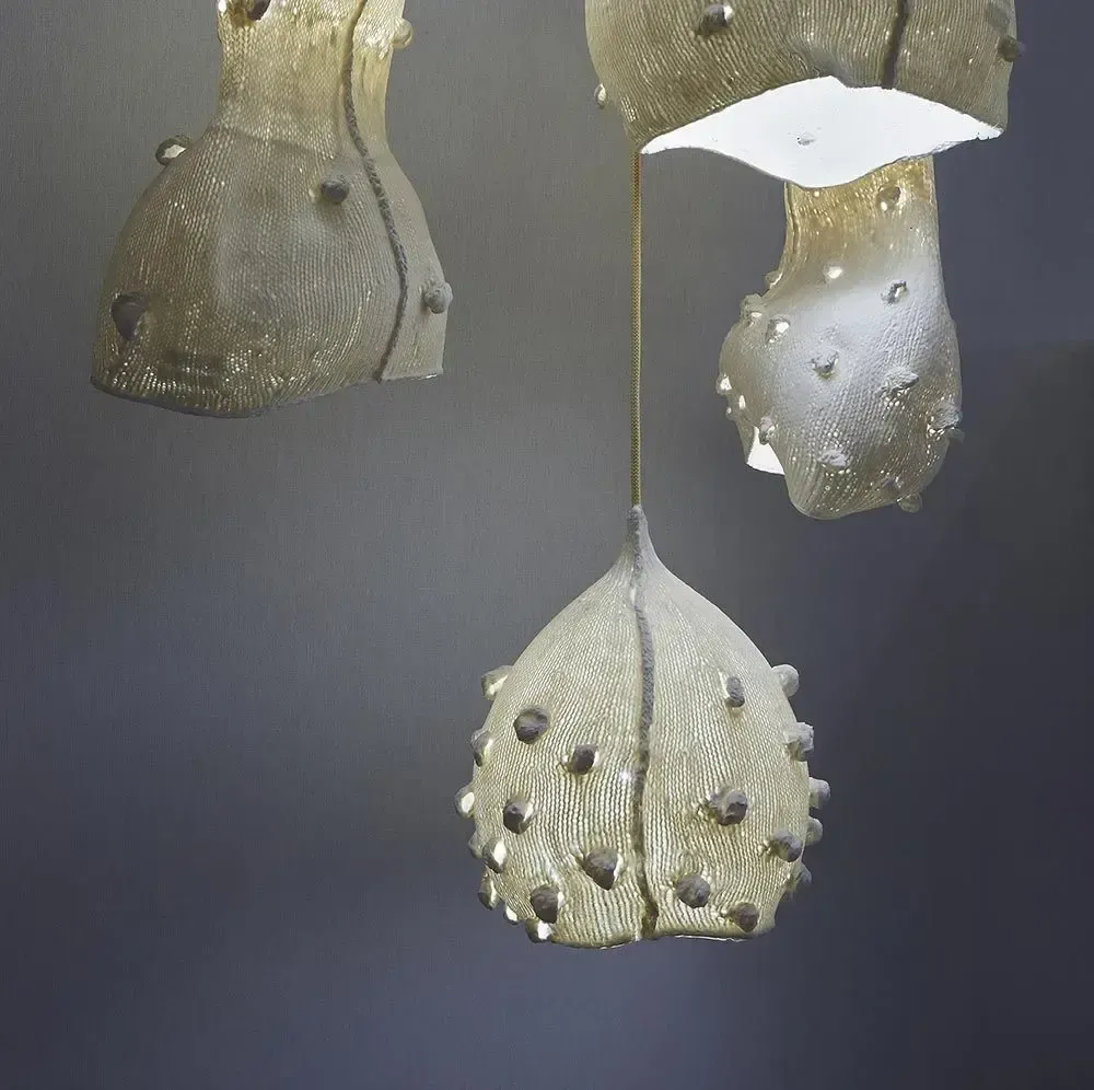 Objets design - luminaires SOLENA - SOPHIE LULINE CÉRAMISTE