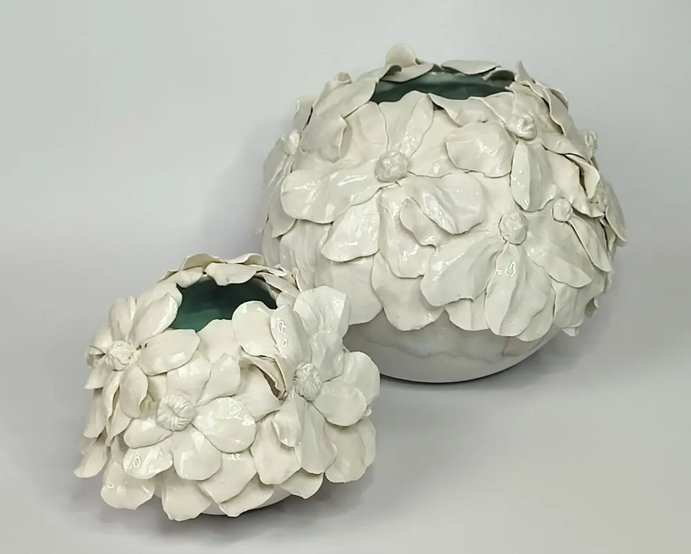 Céramique - Boules Hydrangea - SOPHIE LULINE CÉRAMISTE