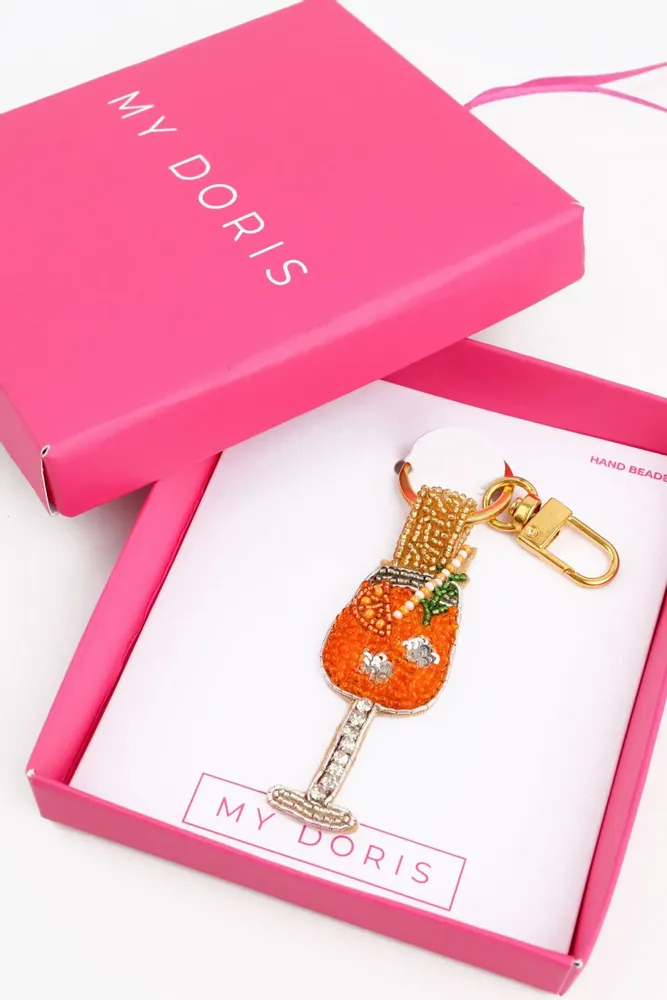 Bags and totes - APEROL KEYRING/BAG CHARM - MY DORIS