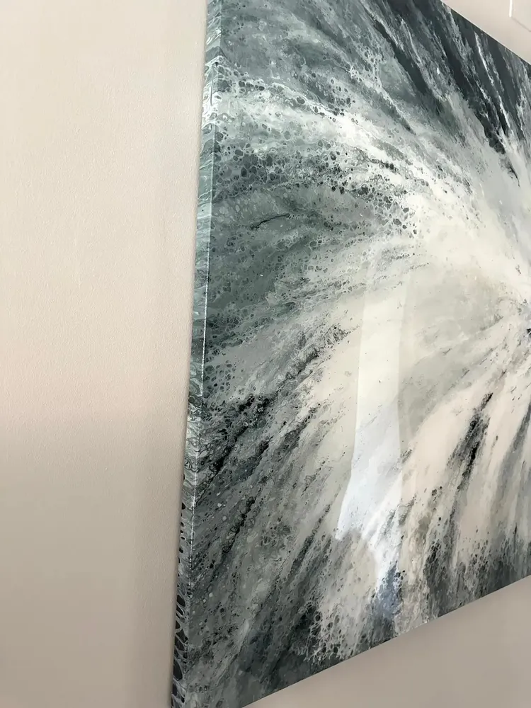 Paintings - Painting Acrylic Resin "Aurelium of Gohenheim" - TURIK&ART (KSENIIA TURIK)