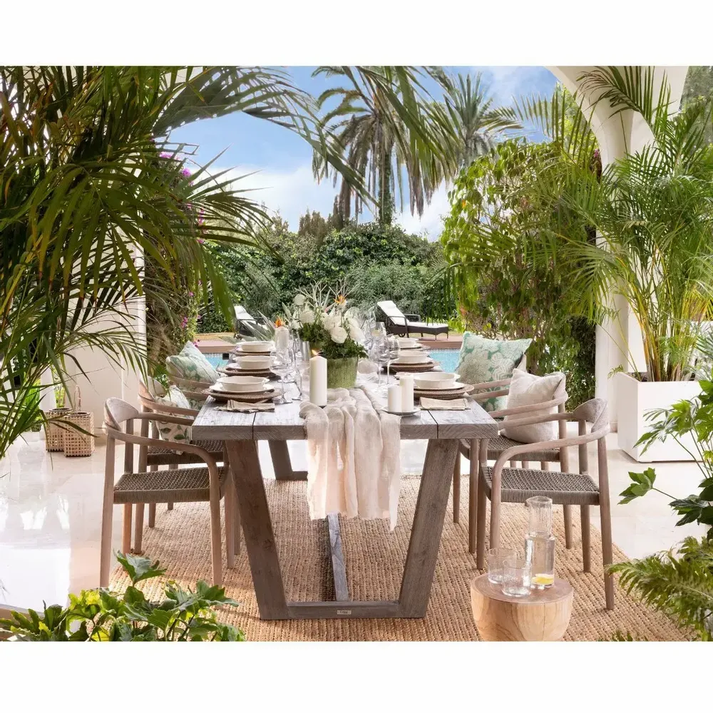 Lawn chairs - JAVIRO T CHAIR - CRISAL DECORACIÓN