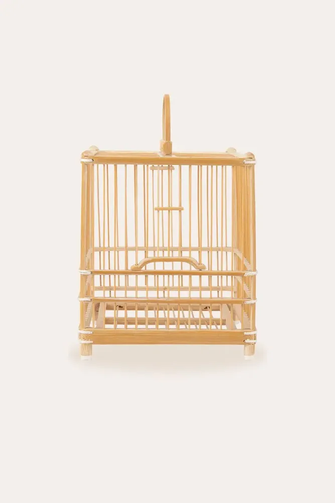 Pièces uniques - Cage à grillons en bambou faite à la main - THE ZHAI