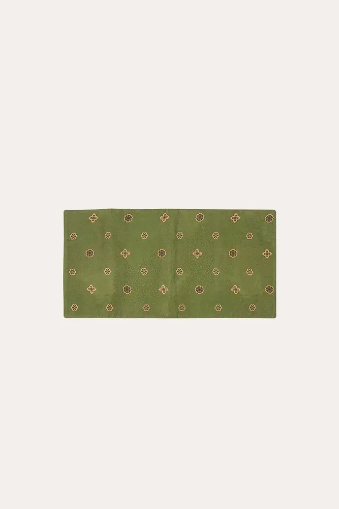 Table mat - Chinese garden style double-sided silk table mat - THE ZHAI