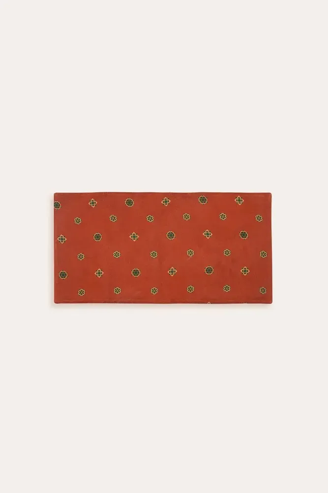 Table mat - Chinese garden style double-sided silk table mat - THE ZHAI