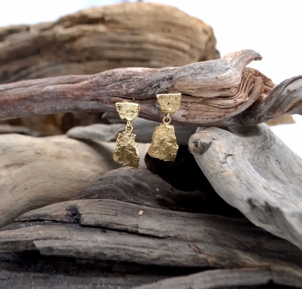 Bijoux - Boucles d'oreille Galene Or - BAZALTE