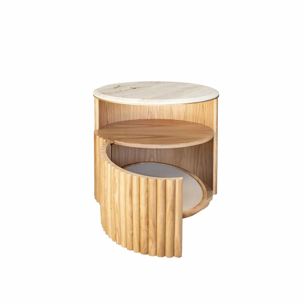 Night tables - Herbert Nightstand - WOOD TAILORS CLUB