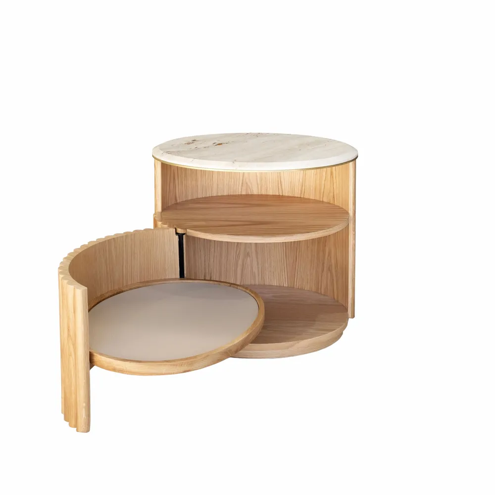 Night tables - Herbert Nightstand - WOOD TAILORS CLUB