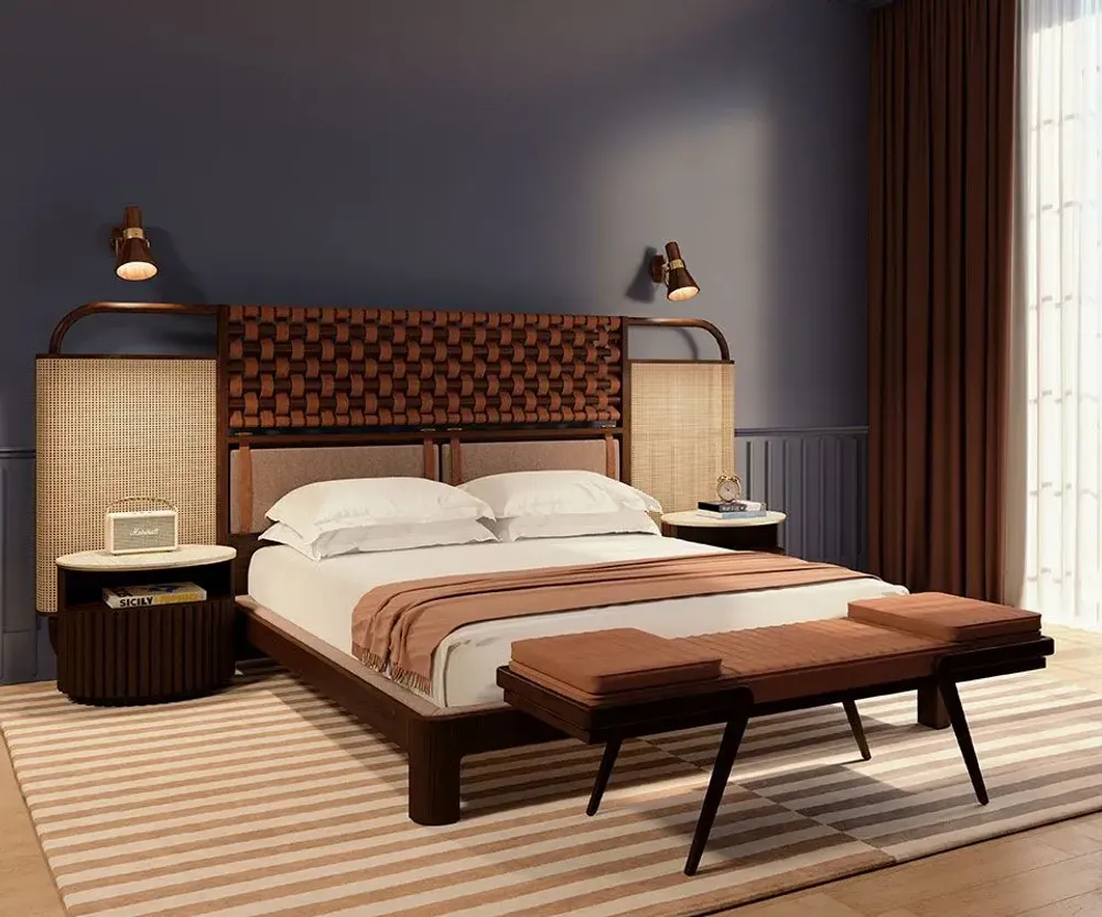 Night tables - Herbert Nightstand - WOOD TAILORS CLUB