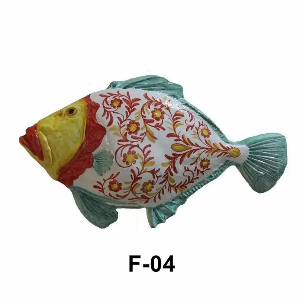 Ceramic - Ceramic fish - Wall light - GUADARTE