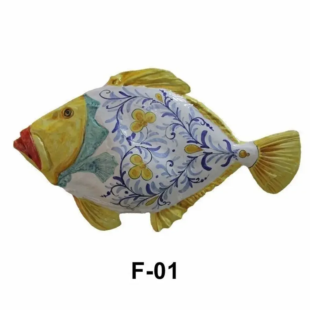 Ceramic - Ceramic fish - Wall light - GUADARTE