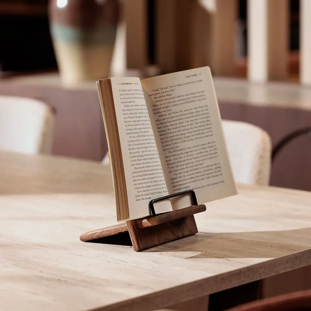 Table mat - TILISMA Handmade Wooden Book Stand - TILISMA