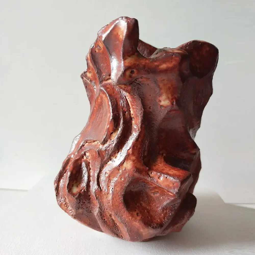 Vases - Lithos Red Shino - SABMULLER CERAMICS